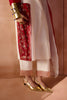 Ivory/ Maroon Kurta Set