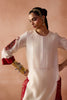 Ivory/ Maroon Kurta Set