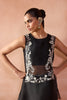Black Short Kurta Pallazo Set