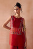 Maroon Short Kurta Pallazo Set