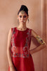 Maroon Short Kurta Pallazo Set