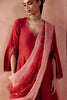Maroon Anarkali Set