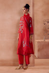 Red Kurta Set