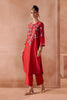 Red Kurta Set