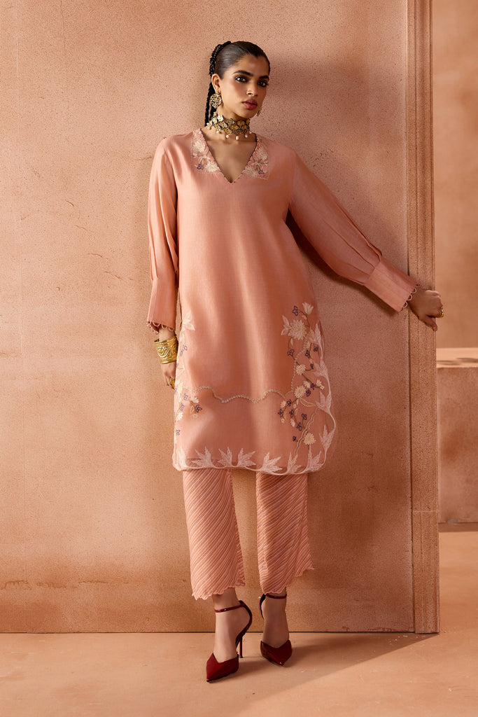 Pink Kurta Set