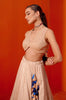 Beige Dori Embroidered Lehenga Set