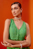 Green Multi Hued Dori Embroidered Sharara Set