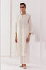 Ivory Embroidered Silk Chanderi Kurta Set