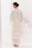 Ivory Embroidered Silk Chanderi Kurta Set