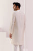 Ivory Self Embroidered Chanderi Kurta Set