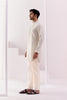 Ivory Embroidered Chanderi Kurta Set