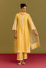 Yellow Dori Embroidered Kurta Set