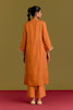 Orange Chanderi kurta set