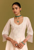 Ivory Silk Chanderi Anarkali set