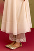 Ivory Silk Chanderi Anarkali set