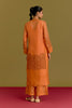 Orange kurta set