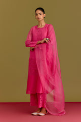 Fuchsia kurta set