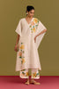 Ivory handpaint kaftan set