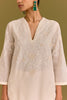 Ivory woven kurta set