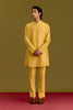 Mustard Embroidered Kurta Set