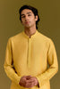 Mustard Embroidered Kurta Set