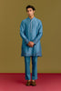 Blue Embroidered Kurta set