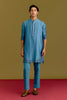 Blue Embroidered Kurta set