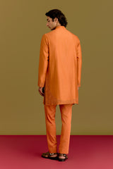 Orange Kurta Set
