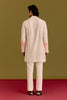 Ivory/Pink Embroidered Kurta set