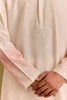 Ivory/Pink Embroidered Kurta set