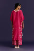 Fuchsia Dori Embroidered Kurta Set