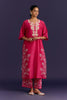 Fuchsia Dori Embroidered Kurta Set