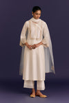 Ivory Embroidered Kurta Set