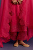 Fuchsia Raw Silk Satin Dori Embridered Kurta set