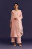 Pink Silk Chanderi Embroidered Kurta Set