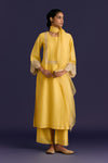 Yellow Embroidered Kurta Set