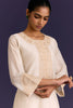 Ivory Silk Chanderi Embroidered Kurta Set