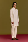 Ivory  Embroidered Kurta Set