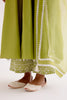 Green Chanderi Anarkali Set