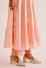 Blush Pink Embroidered Chanderi Anarkali Set