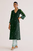 Emerald Green Kota Dori Embroidered Kurta Set