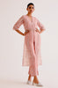 Onion Pink Silk Organza Embroidered Kurta Set