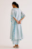 Sky Blue Silk Chanderi Dori Embroidered Kaftan Set (RTS)