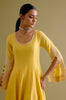 Yellow Dori Embroidered Anarkali Set