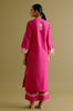 Fuchsia Pink Dori Embroidered Kurta Set