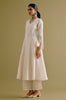 Ivory Silk Chanderi Dori Embroidered Anarkali Set (RTS)