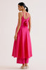 Fuchsia Pink Cotton Silk Anarakali Set