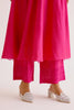 Fuchsia Pink Cotton Silk Anarakali Set