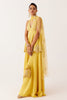 Yellow Sequined Sharara Set