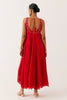 Ruby Red Dori and Sequins Embroidered Anarkali Set